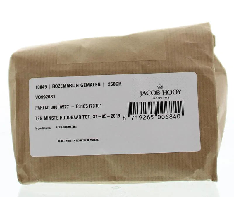 Jacob Hooy Rozemarijn gemalen 250 Gram