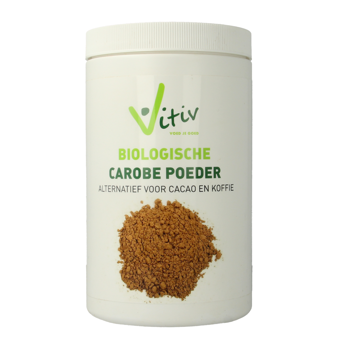Vitiv Carobe poeder bio 500.00 Gram