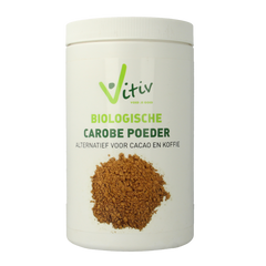 Vitiv Carobe poeder bio 500.00 Gram