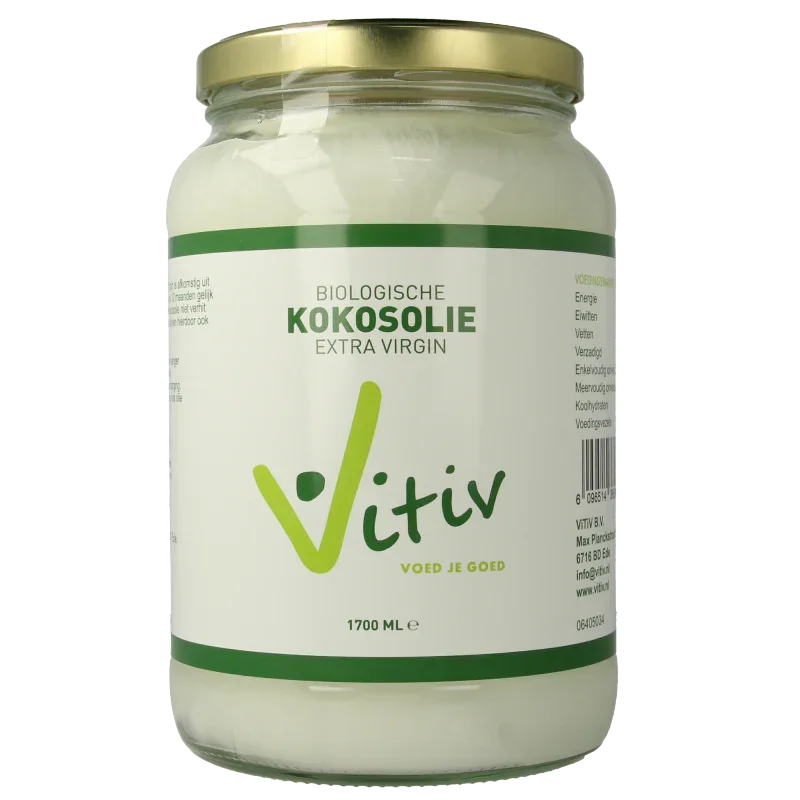 Vitiv Kokosolie extra virgin bio 1700 Milliliter