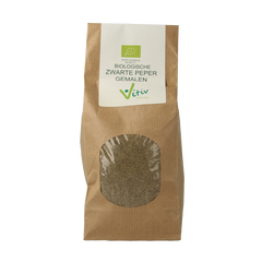 Vitiv Peper gemalen zwart bio 250 Gram