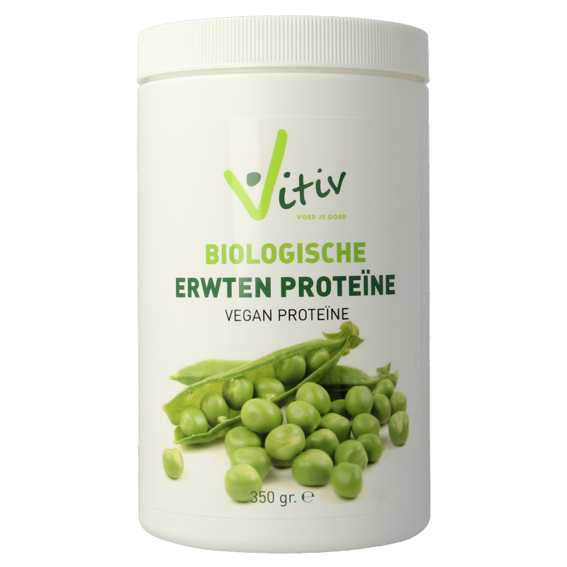 Vitiv Erwten proteine 80% vegan bio 350 Gram