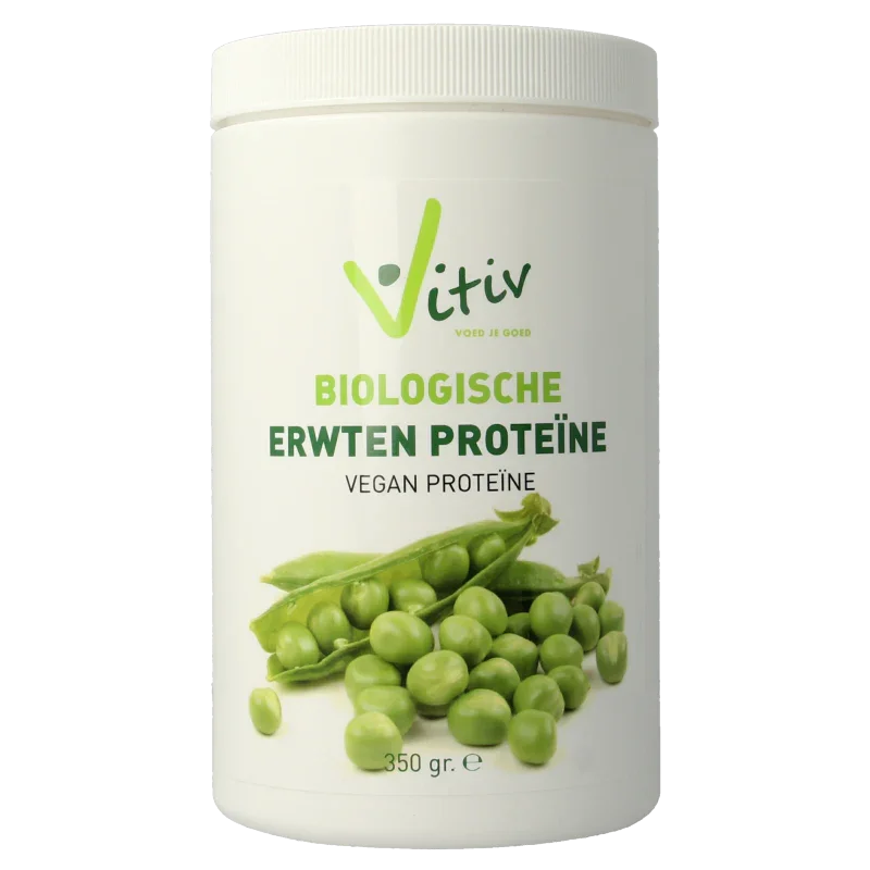 Vitiv Erwten proteine 80% vegan bio 350 Gram