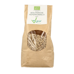 Vitiv Peperkorrels wit bio 1 Kilogram