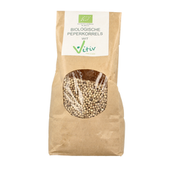 Vitiv Peperkorrels wit bio 1 Kilogram