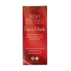 Irish Organics Gezichtsmasker zeewier parfumvrij bio 75.00 Milliliter