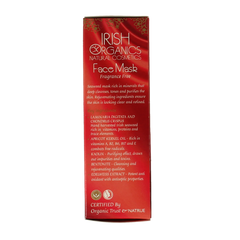 Irish Organics Gezichtsmasker zeewier parfumvrij bio 75.00 Milliliter
