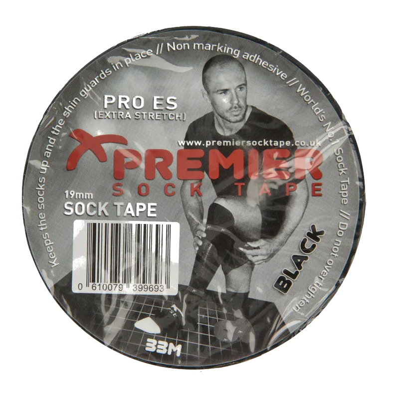 Premier Kousentape zwart 33m x 19mm 1 Stuks