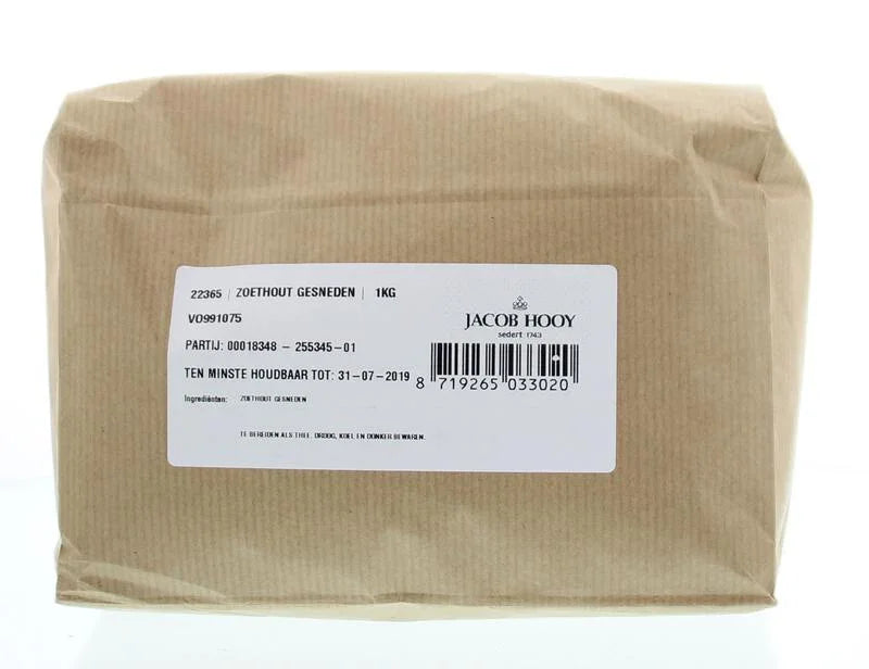 Jacob Hooy Zoethout gesneden 1 Kilogram