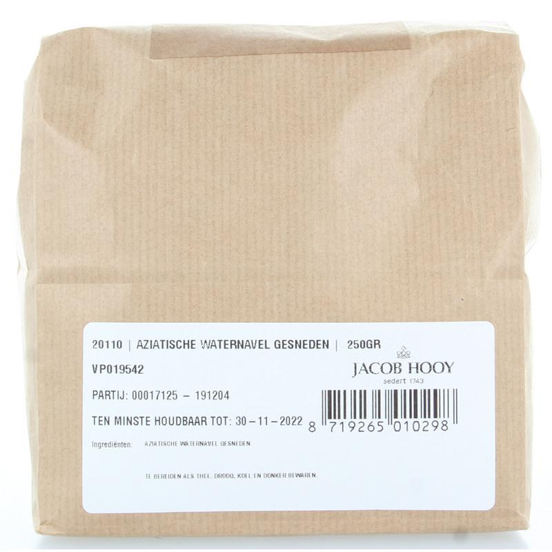 Jacob Hooy Aziatische waternavel gesneden 250.00 Gram
