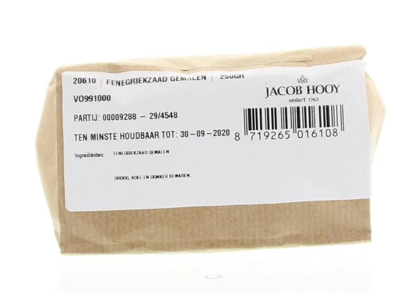Jacob Hooy Fenegriek gemalen 250 Gram