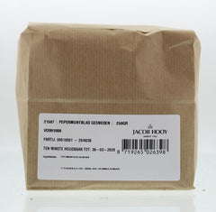 Jacob Hooy Pepermuntblad gesneden brunch 250.00 Gram