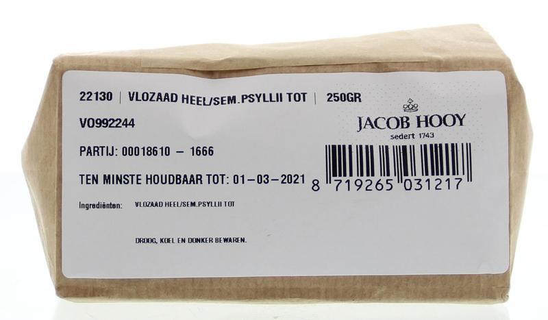 Jacob Hooy Vlozaad heel 250 Gram