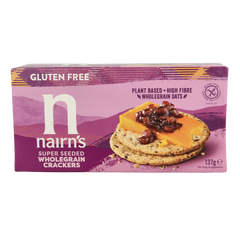 Nairns Oatcrackers super seeded 137 Gram