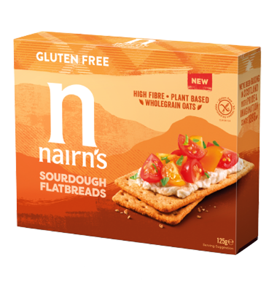 Nairns Flatbread sourdough 125 Gram
