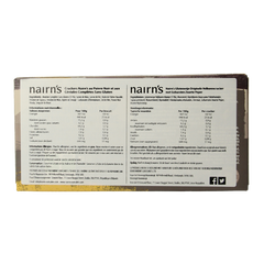 Nairns Cracker volkoren pepper 137 Gram