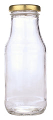 Helios Holland Sapfles glas 250ml met twist off dop goud 16 Stuks