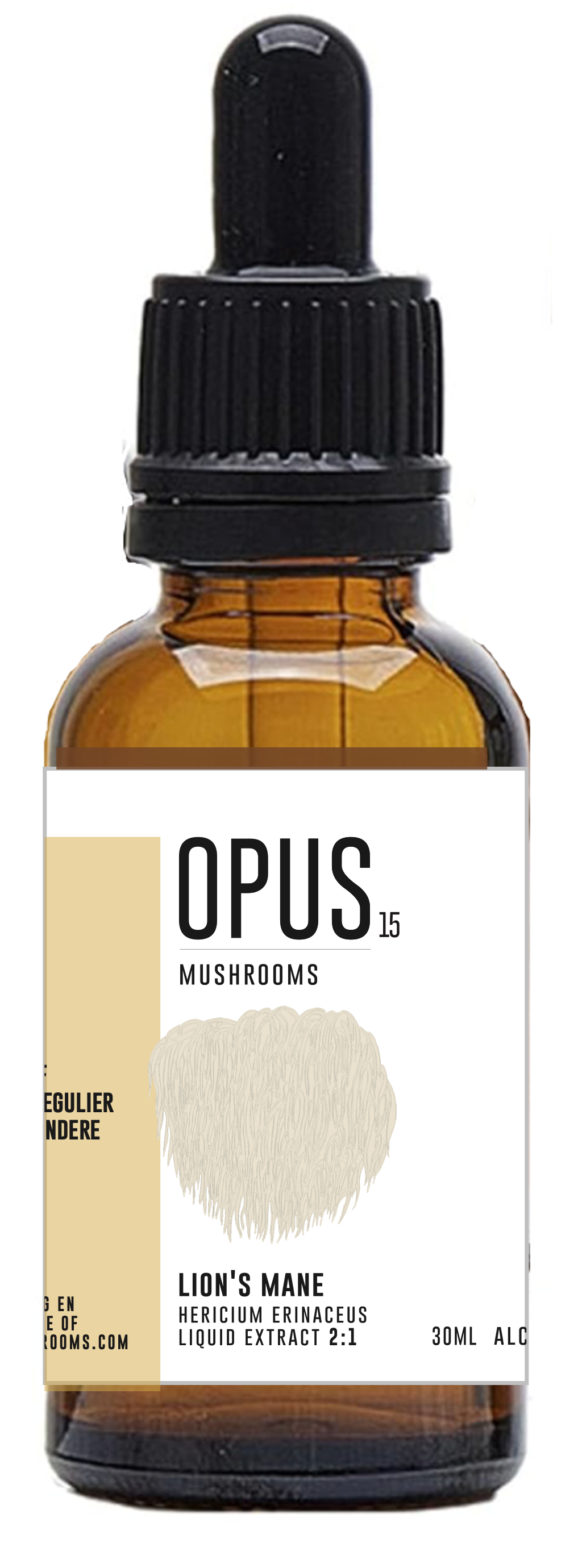 Opus Mushrooms Lions mane 2:1 bio 30.00 Milliliter