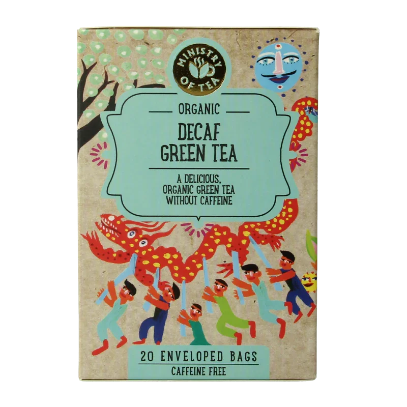Ministry Of Tea Decaf green tea bio 20 Zakjes