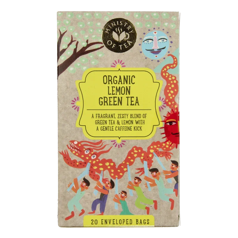 Ministry Of Tea Lemon green tea bio 20.00 Zakjes