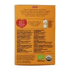 Ministry Of Tea Mellow vanilla rooibos bio 20 Zakjes