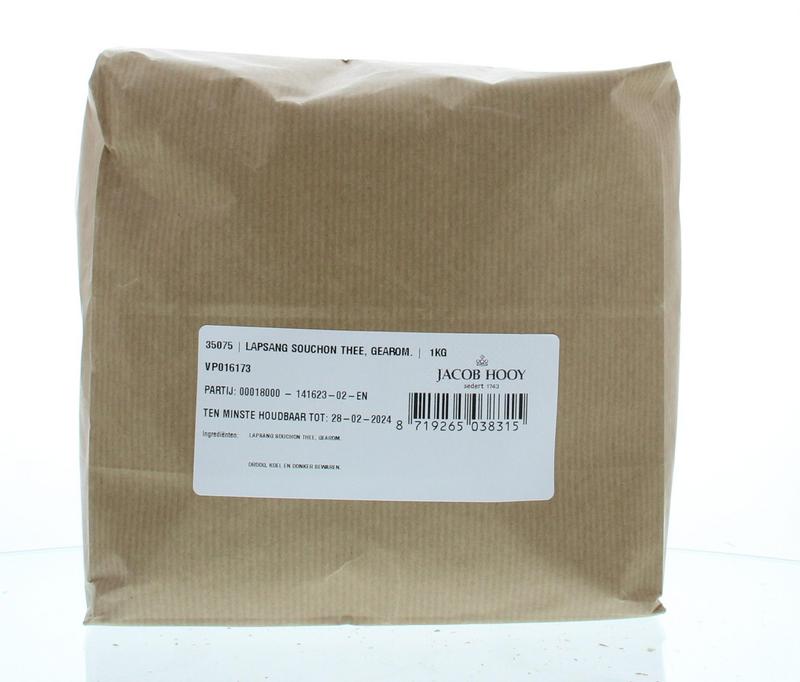 Jacob Hooy Lapsang souchon thee gearomatiseerd 1 Kilogram