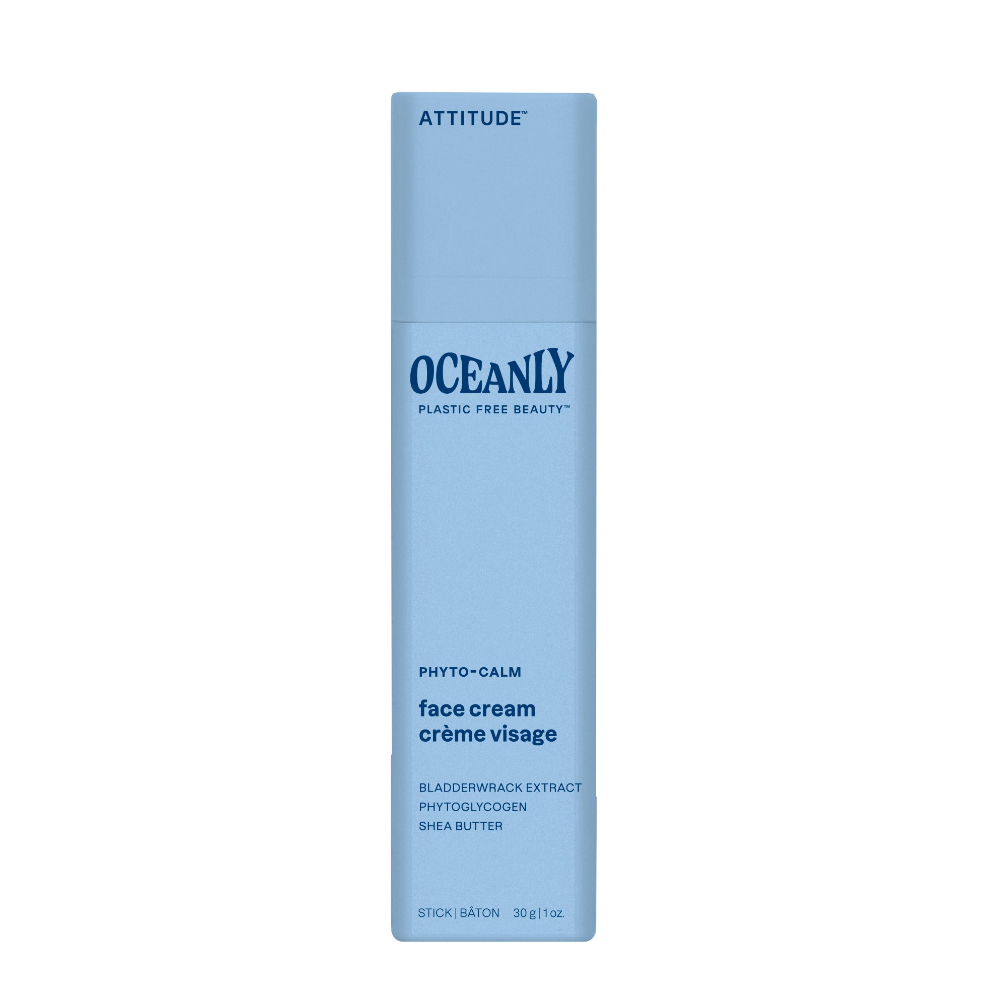 Attitude Oceanly phyto calm gezichtscreme stick 30.00 Gram