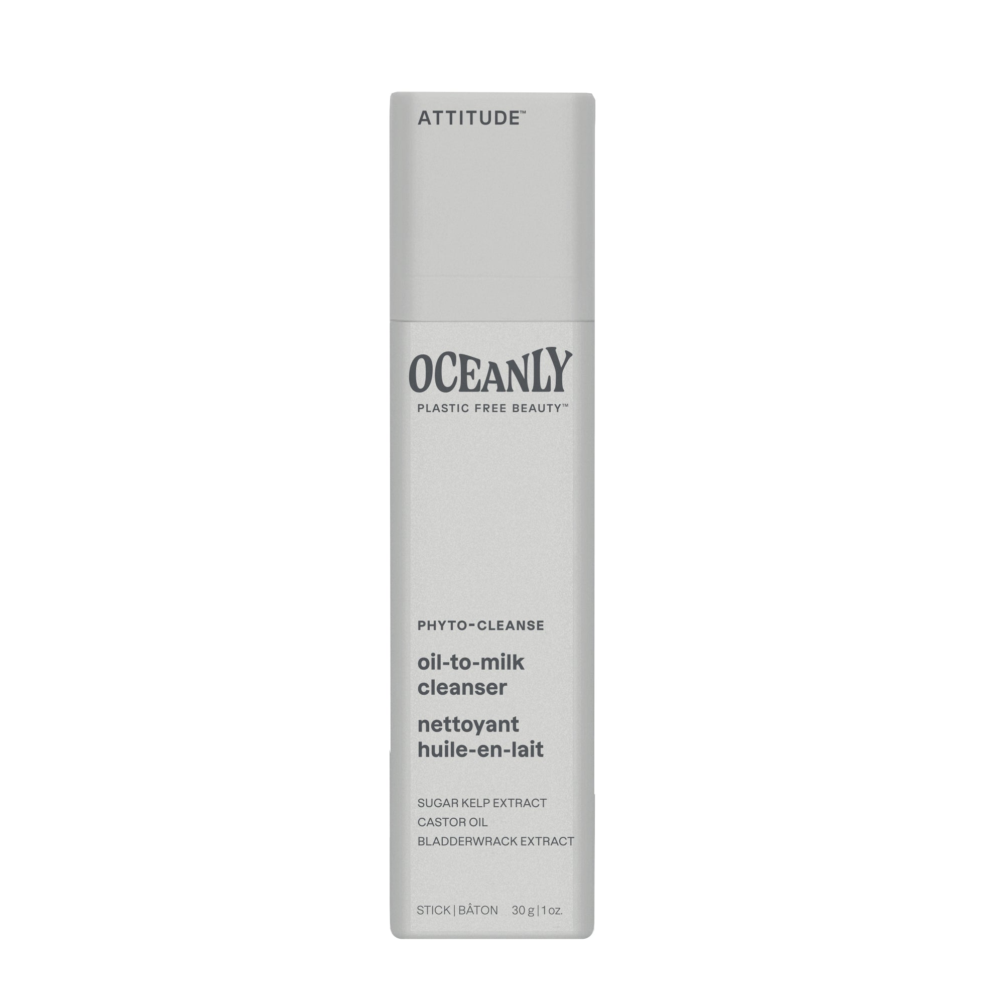 Attitude Oceanly phyto cleanse olie in melk reiniger stick 30.00 Gram