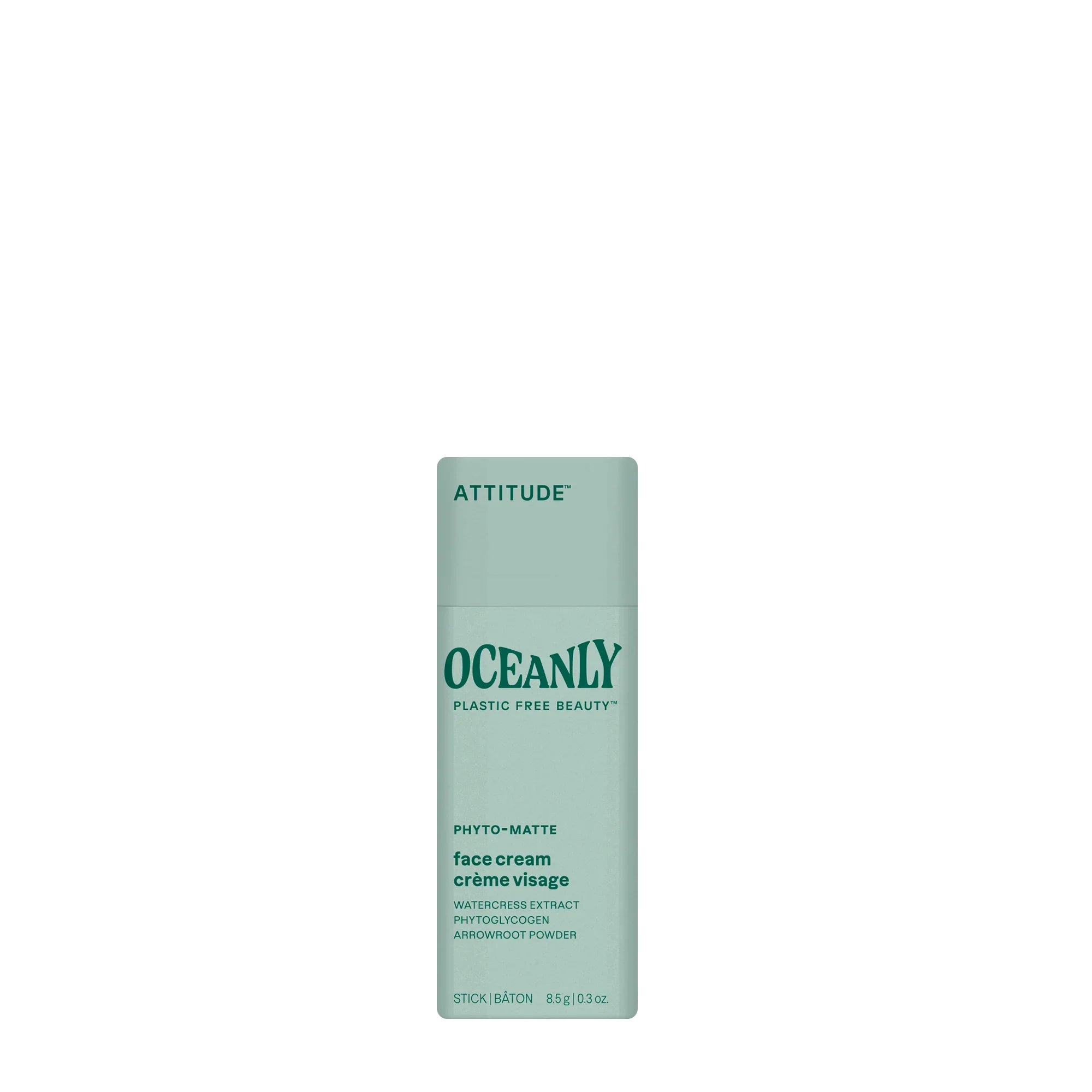 Attitude Oceanly phyto matte gezichtscreme mini stick 8.5 Gram