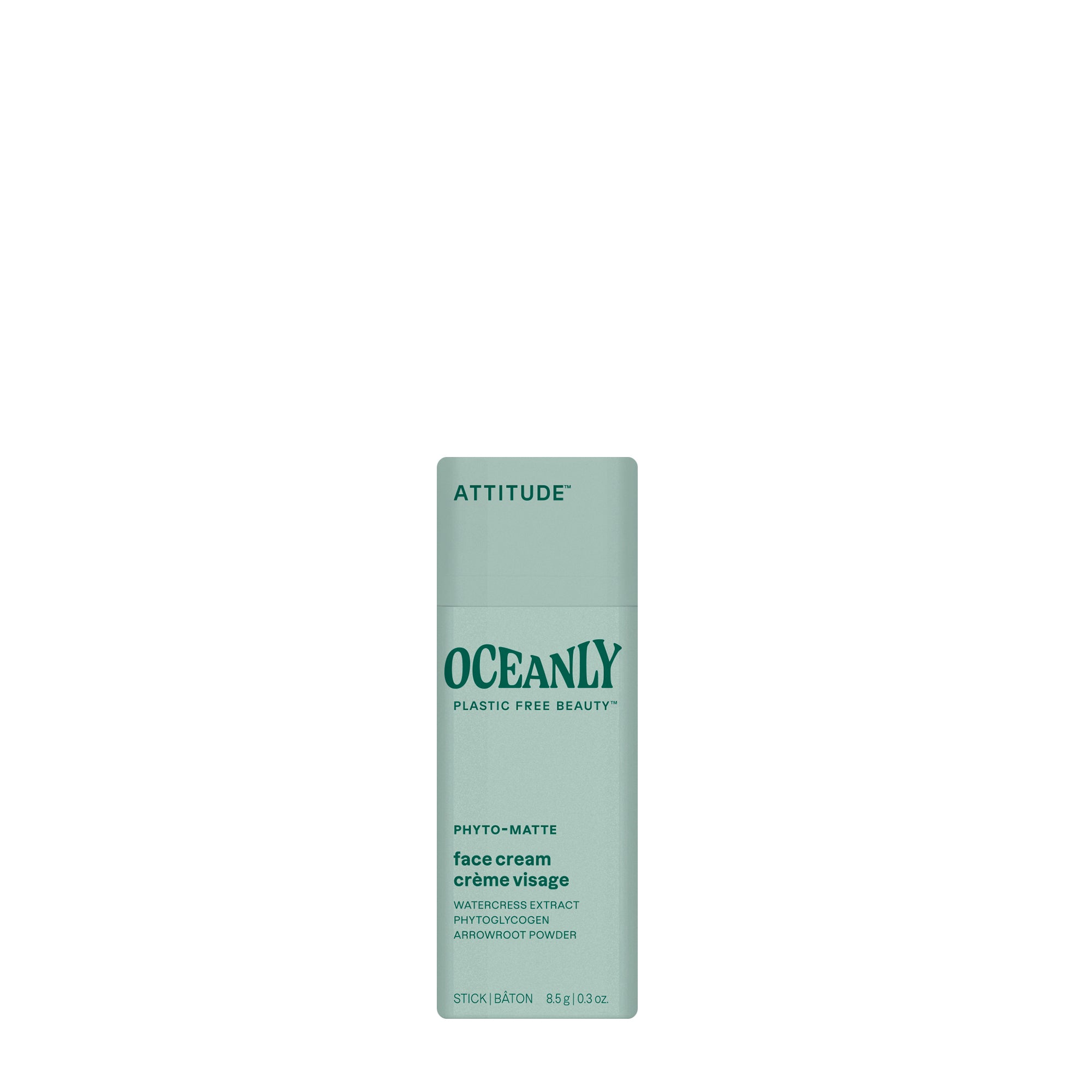 Attitude Oceanly phyto matte gezichtscreme mini stick 8.5 Gram
