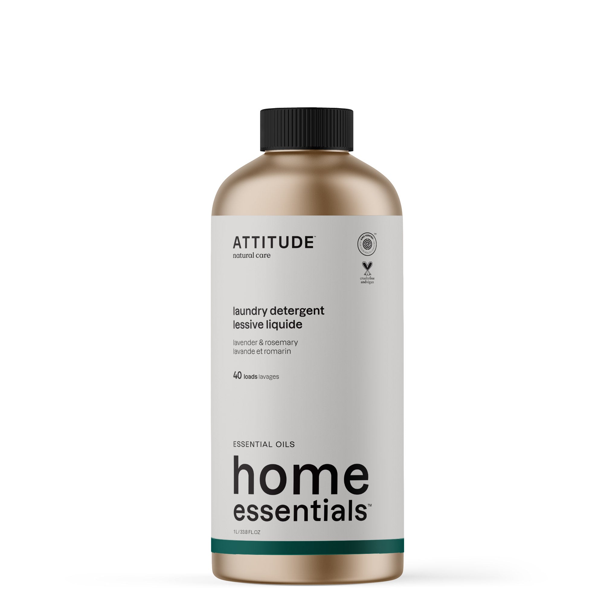 Attitude Wasmiddel lavendel & rozemarijn 1 Liter