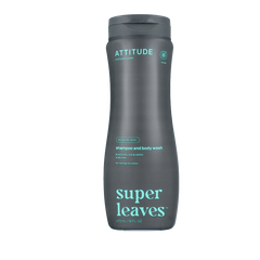 Attitude Shampoo & bodywash 2 in 1 super leaves 473 Milliliter