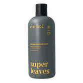 Attitude Shampoo & bad 2 in 1 super leaves sports 473 Milliliter
