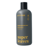 Attitude Shampoo & bad 2 in 1 super leaves sports 473 Milliliter