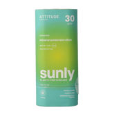 Attitude Sunly zonnebrandstick SPF30 parfumvrij 60 Gram
