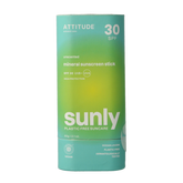 Attitude Sunly zonnebrandstick SPF30 parfumvrij 60.00 Gram