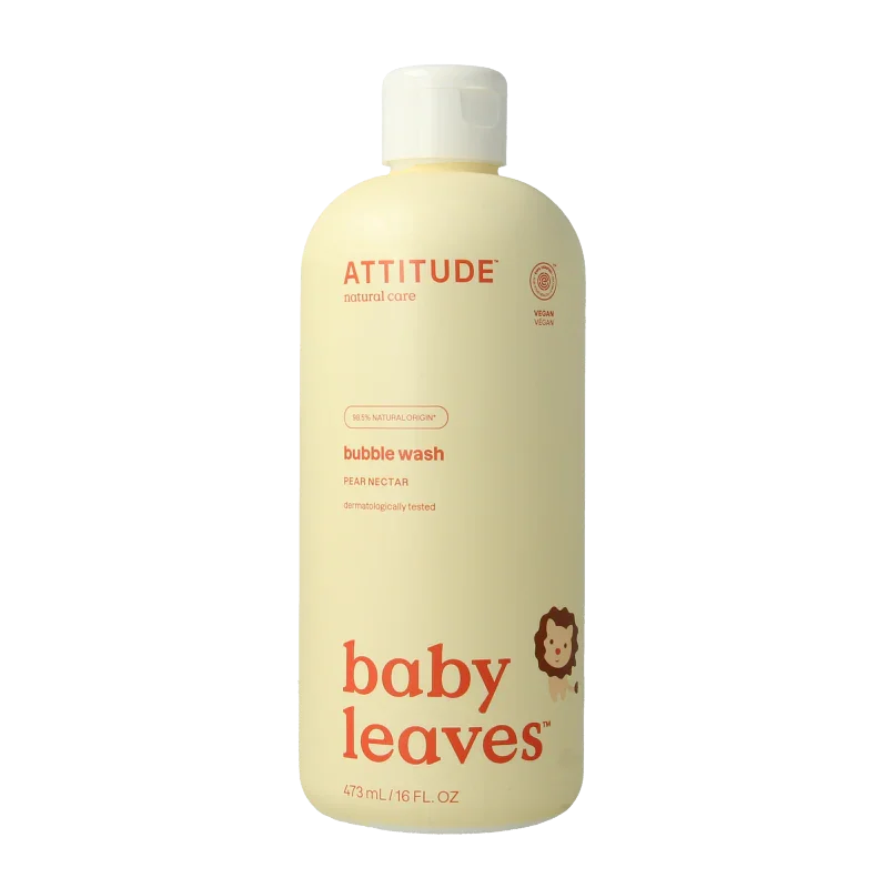 Attitude Bubbelzeep baby leaves pear nectar 473 Milliliter