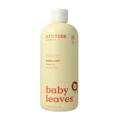 Attitude Bubbelzeep baby leaves pear nectar 473.00 Milliliter