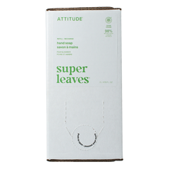 Attitude Super leaves handzeep pear amber eco refill 2.00 Liter