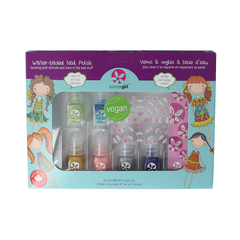 Suncoat Girl Nagellak mini mani vegan 6x2ml 1 Set