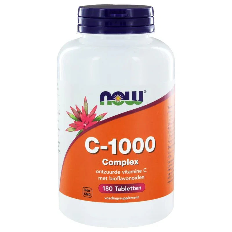 NOW Vitamine C 1000mg complex 180 Tabletten
