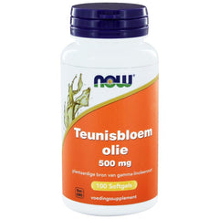 NOW Teunisbloemolie 500mg 100.00 Softgels