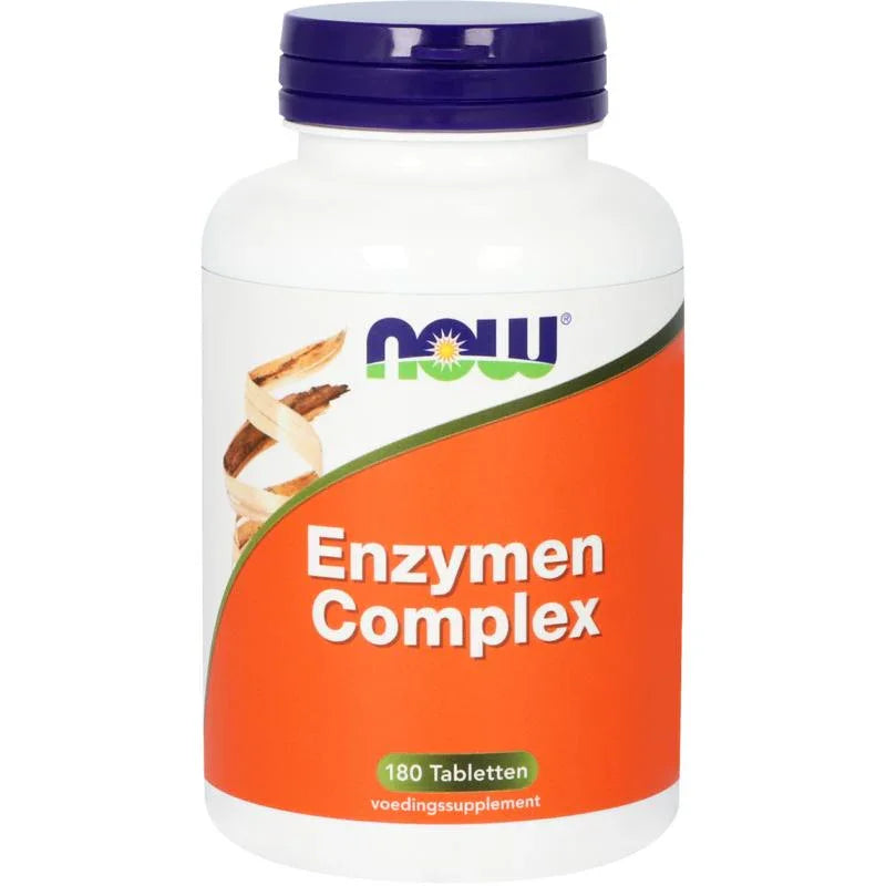 NOW Enzymen complex 180 Tabletten