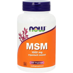NOW MSM 1000mg 120.00 Capsules