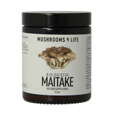 Mushrooms for Life Maitake padddenstoelen poeder bio 60.00 Gram