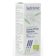 Ladrome Eucalyptus radiata olie bio 10.00 Milliliter