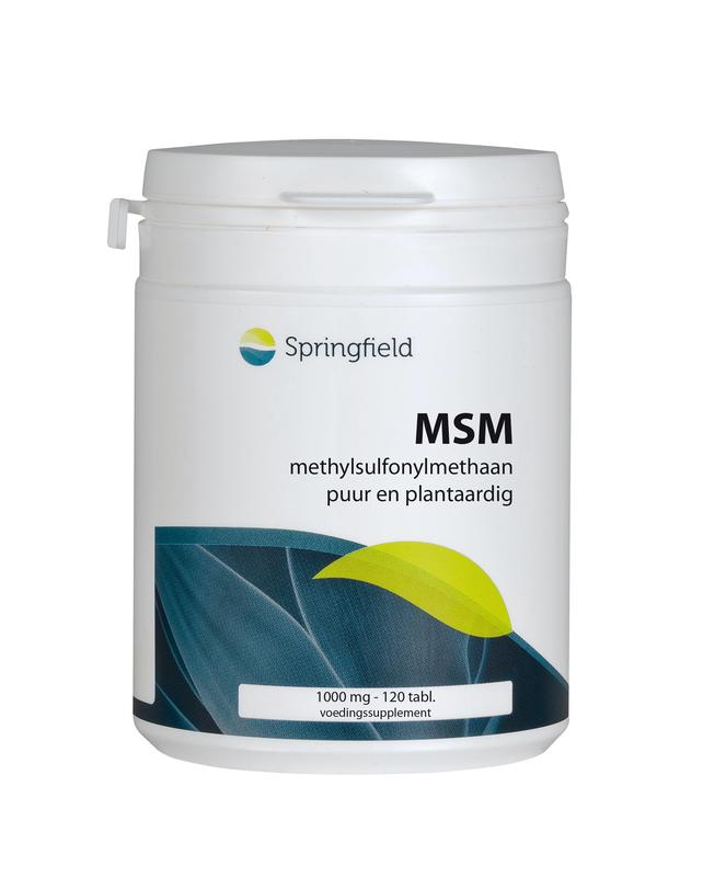 Springfield MSM 1000mg 120 Tabletten