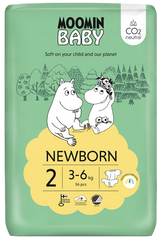 Moomin Baby luiers maat 2 56.00 Stuks