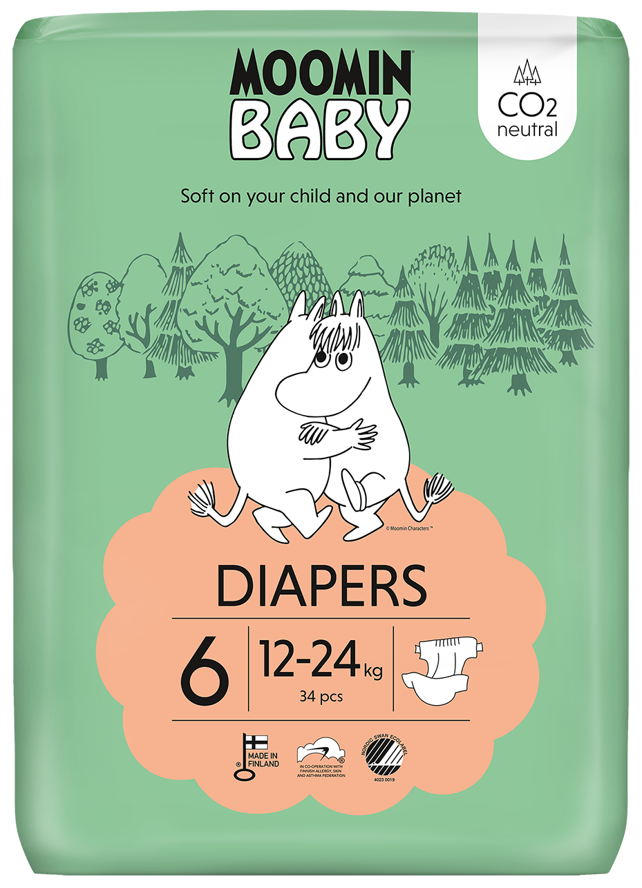 Moomin Baby luiers maat 6 34 Stuks