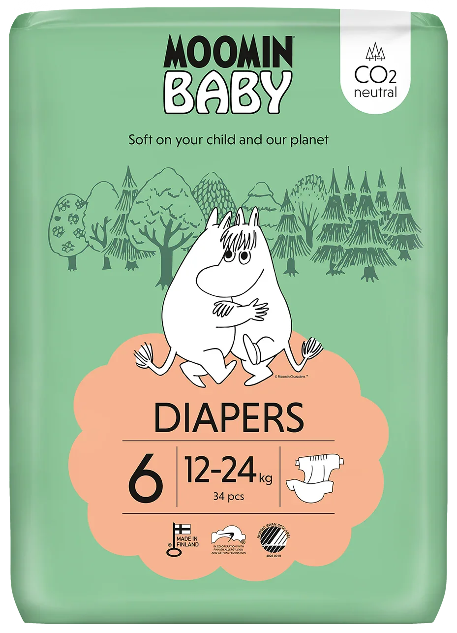 Moomin Baby luiers maat 6 34 Stuks
